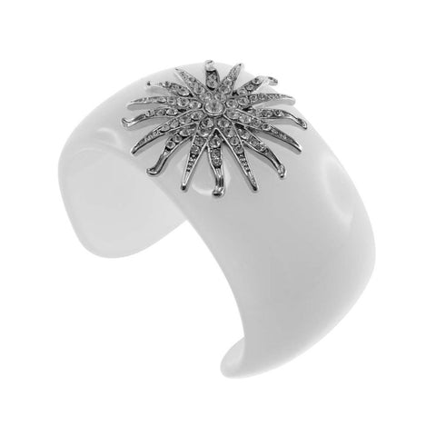 "Deco Starburst" Lavender Ice Cuff