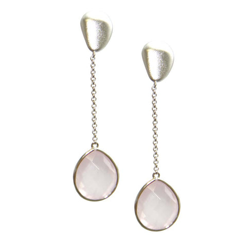 18K YG Plated, White Coin Pearl And Seed Bead Statement Earrings