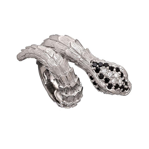 Rhodium And Black Rhodium Plated, Turtle Charm Earrings